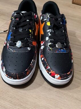 A Bathing Ape Bape Sta
Paint Splatter Black Size 13
$275
NEW, no box